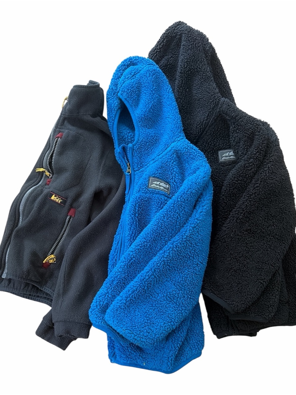 Boys 5-6 Fleece Jacket Bundle - REI & Eddie Bauer (3 items)
